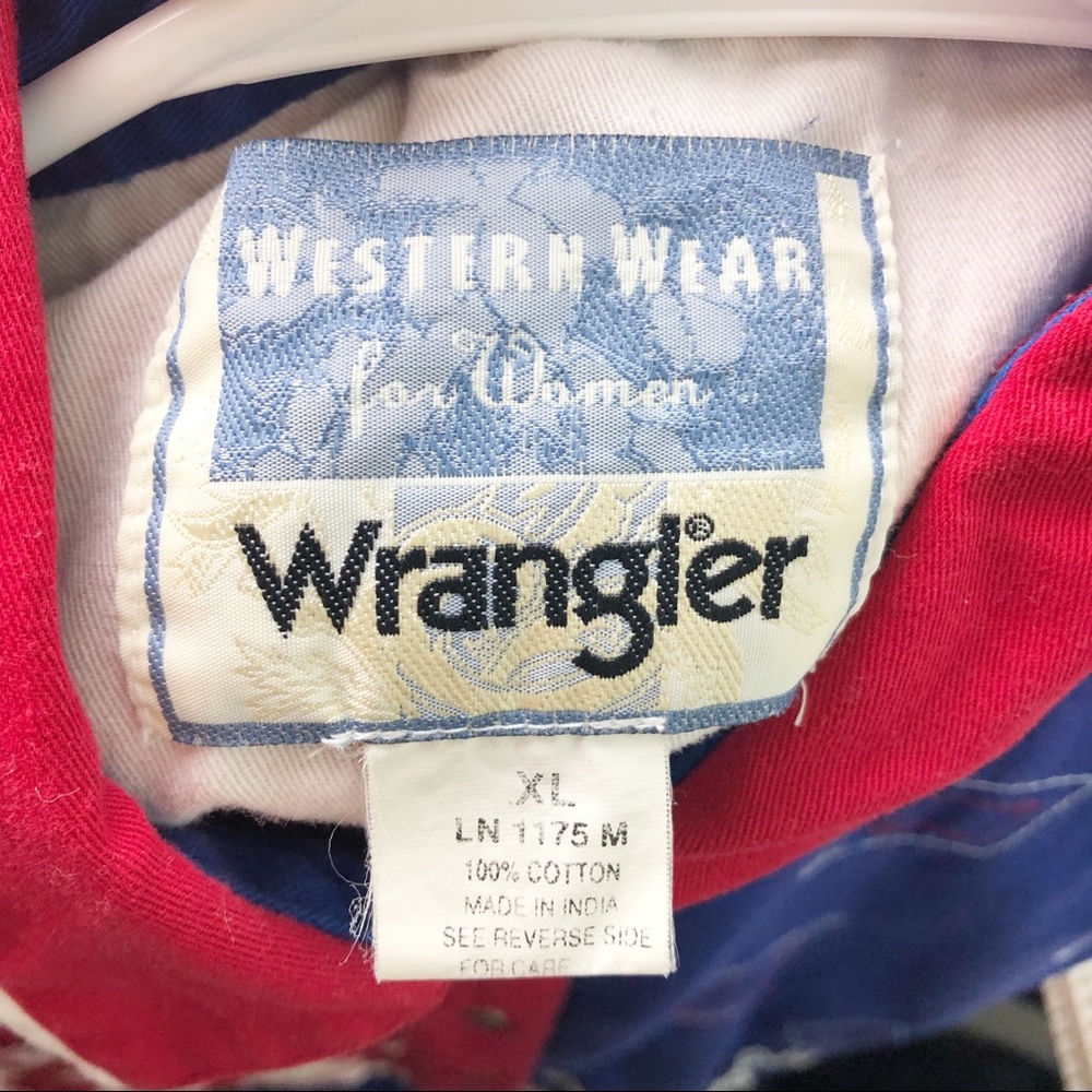 Vintage Western Wear Wrangler top - Picture 5 of 6